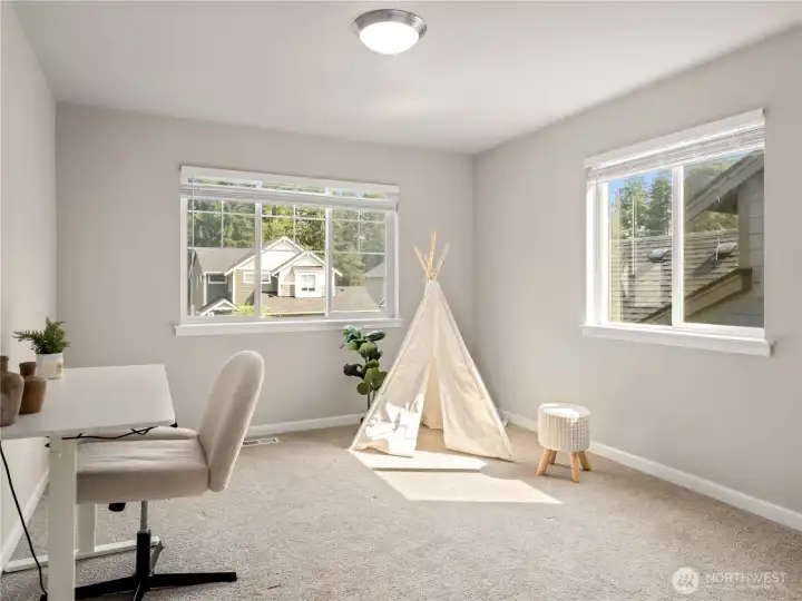 Upstairs - Bedroom #3