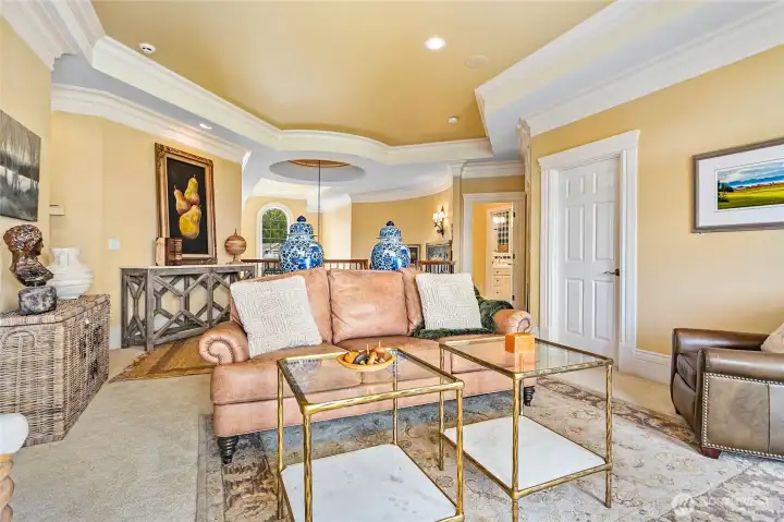 Second floor sitting area & veranda
