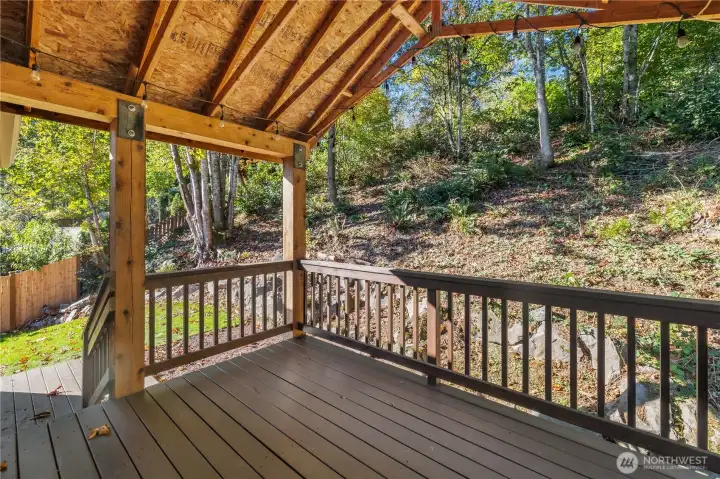 Expansive Covered Deck