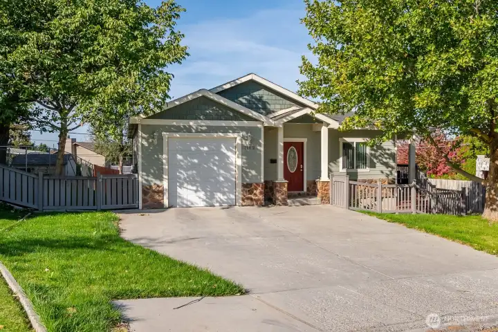 Built in 2012, It's one of the newest homes in the neighborhood.