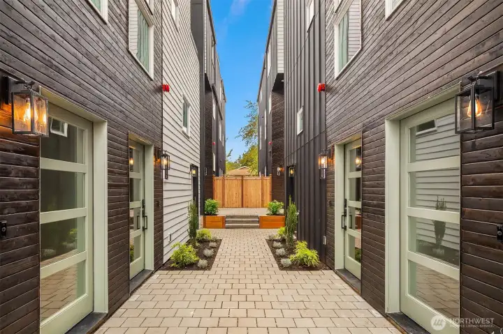 Photo from front of community