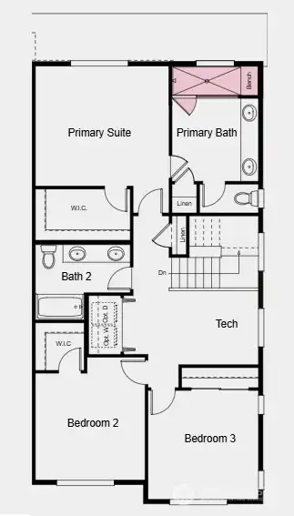 Additional Highlights Include: EV charger and enlarged primary shower.