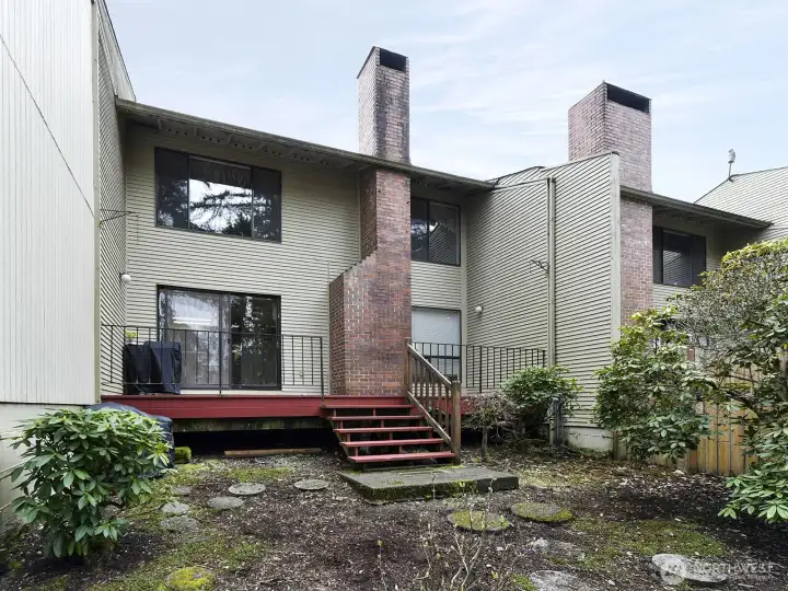 Use your imagination large back yard to make  your dreams come true.