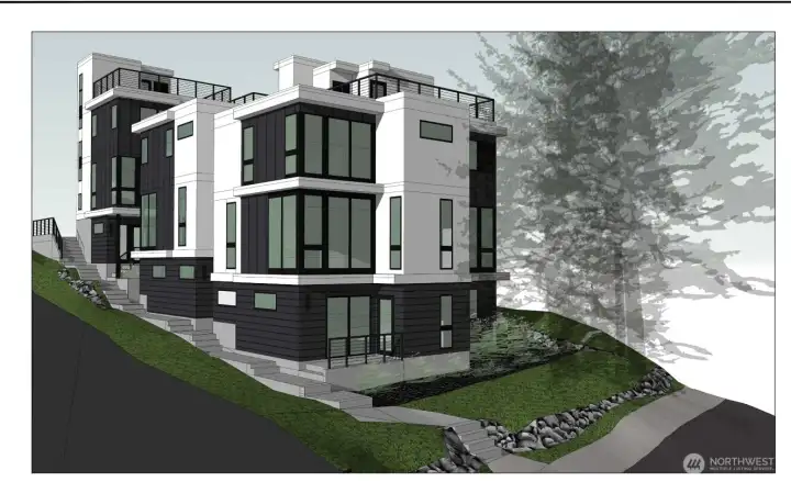 Architect rendering of site