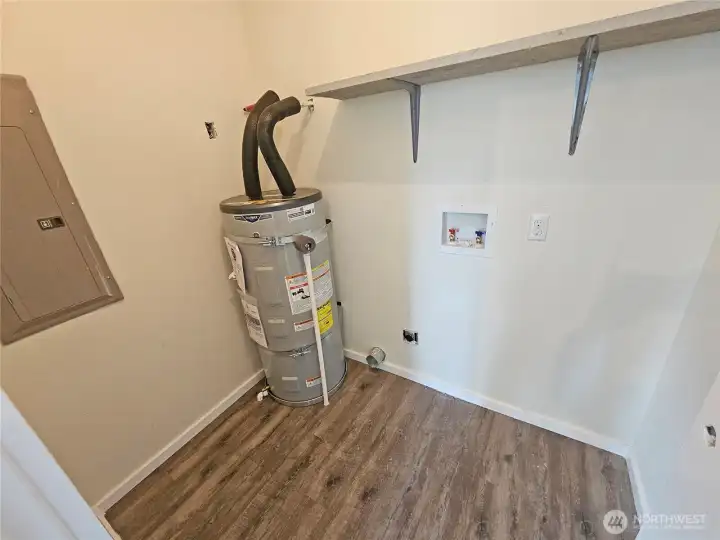 Good size utility room in the Home