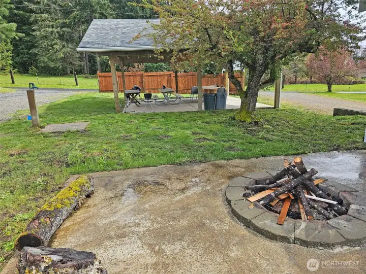 Firepit for homeowner or RV campers