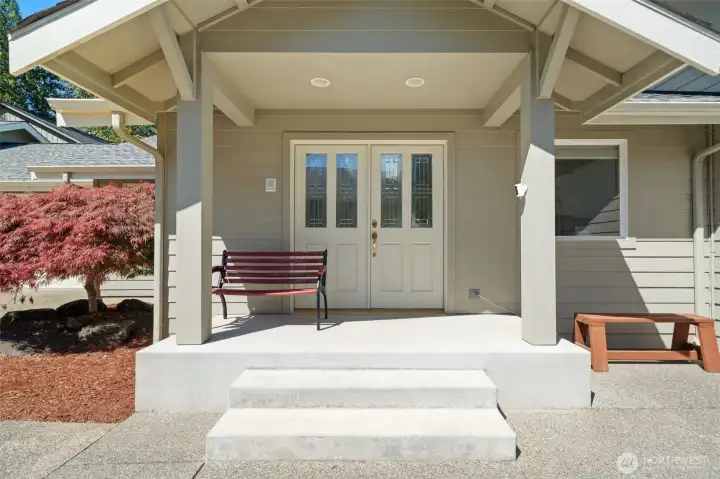 Welcoming Front Porch.