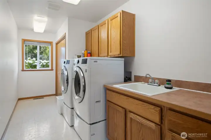 Utility Room located on the main floor.