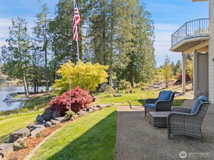 Patio Located off the Lower Level.