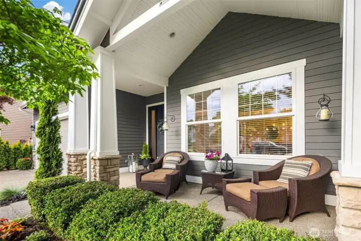 Covered Porch Seating