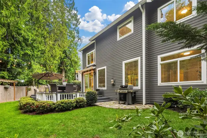Large Private Back yard