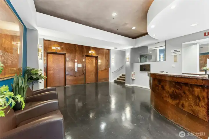 Lobby Area with Concierge Service