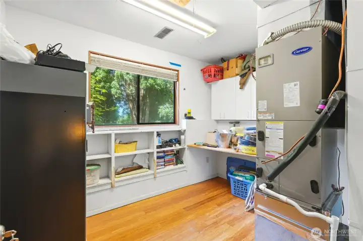 Large furnace/storage room