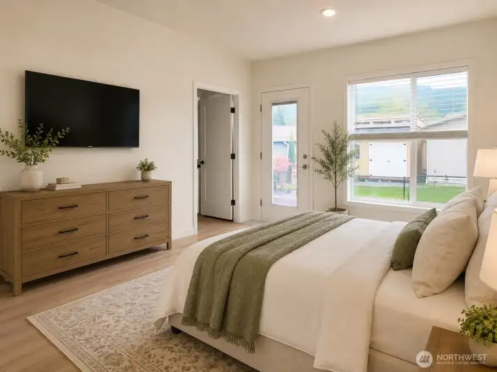 Primary Bedroom *AI Staging* Primary Bedroom *AI Staging*