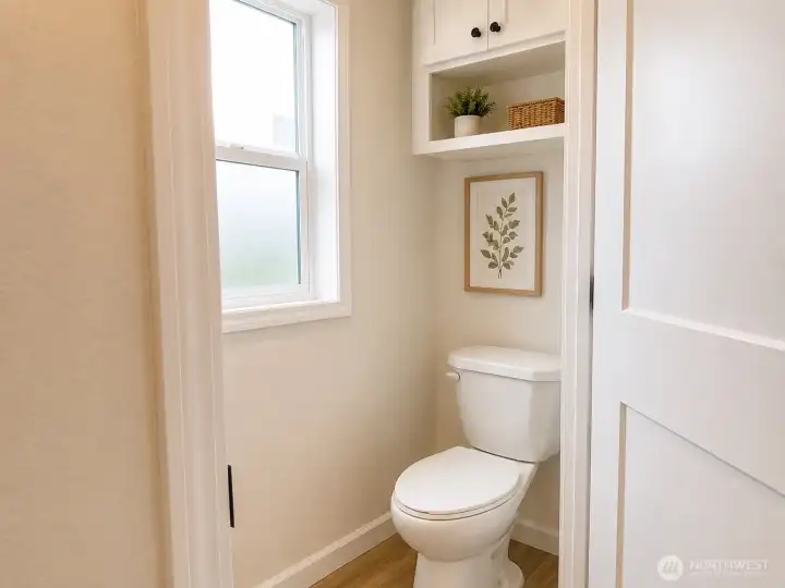 Primary Bathroom *AI Staging* Primary Bathroom *AI Staging*