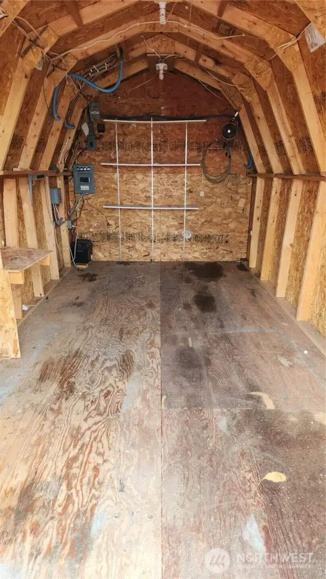 Barn interior
