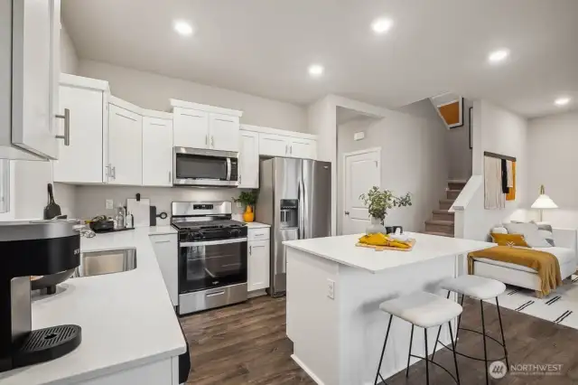 Fridge is an Optional feature.Photo is representational. Actual home is under construction. Colors, details and finishes will vary. See site agent for details.