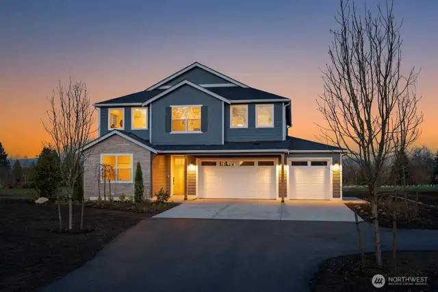Photographs are for illustrative purposes only. Features, finishes, interior/exterior colors, landscaping and floorplan shown may vary from actual homes built.