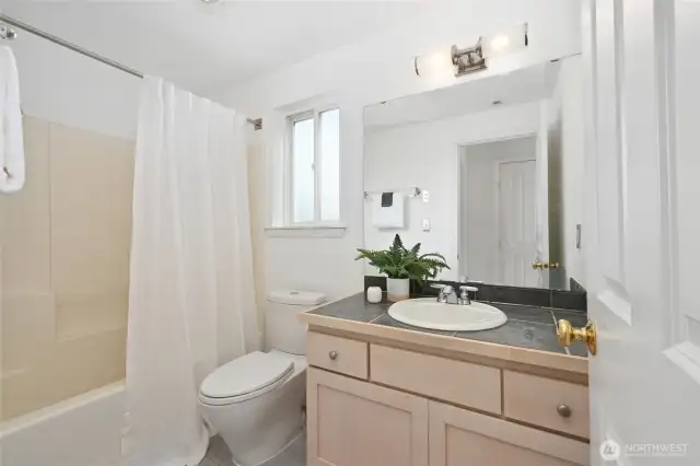 2nd full bath on the 2nd upper floor.