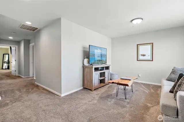 Loft space upstairs