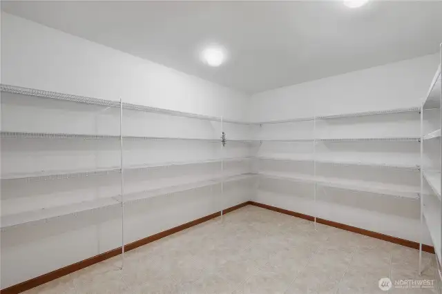 Pantry is huge!