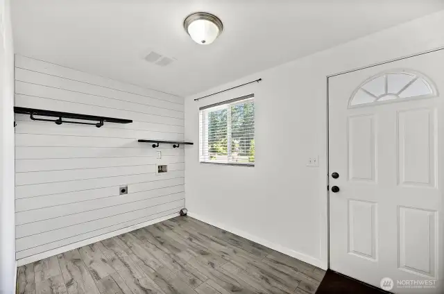 Utility Room and door to the garage