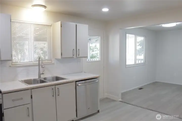 Dining room or office off of kitchen.