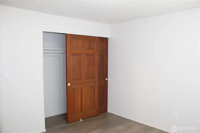 Primary closet.