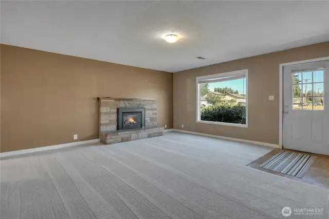 Gas fireplace