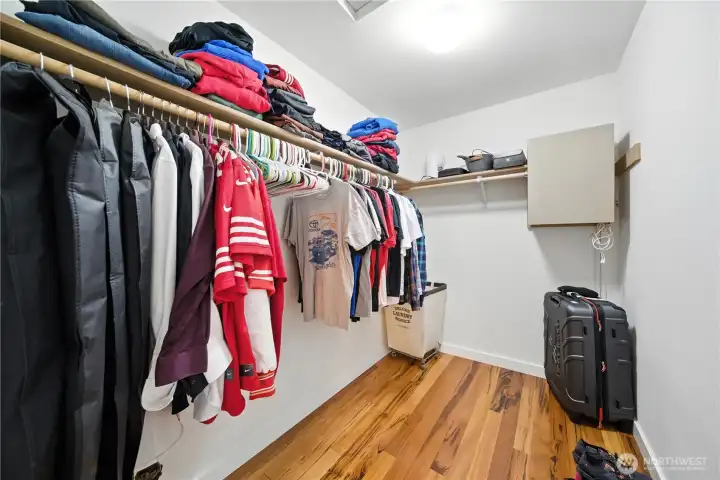 Primary Walk-In Closet