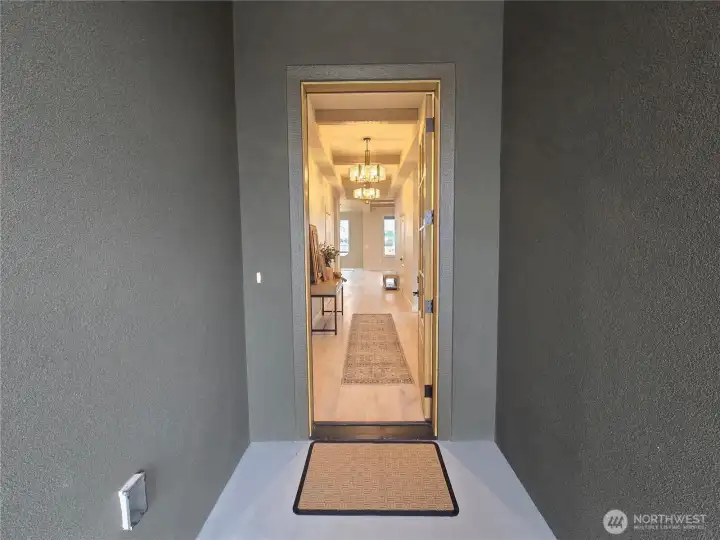 Front entrance welcoming you in