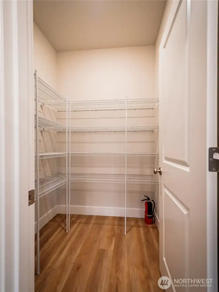 BIG WALK IN PANTRY...