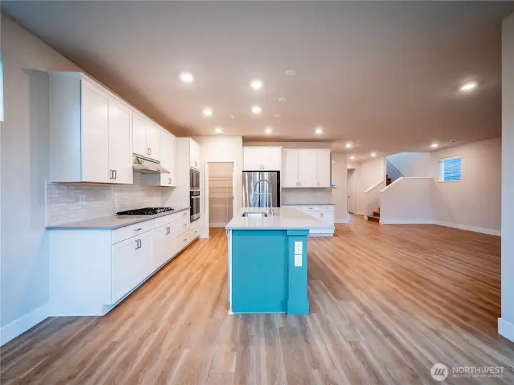 LOOKING BACK FROM THE DINING AREA...