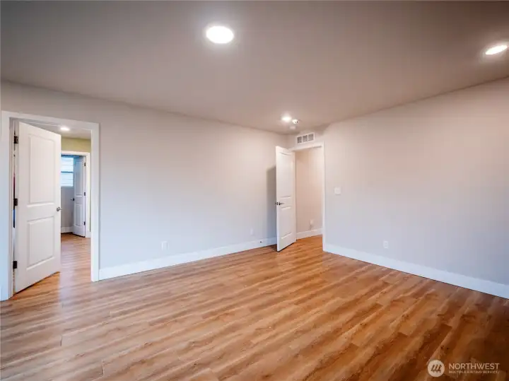 REVERSE OF PRIMARY BEDROOM...EVERY ROOM IN THIS HOUSE IS SUPERSIZED!