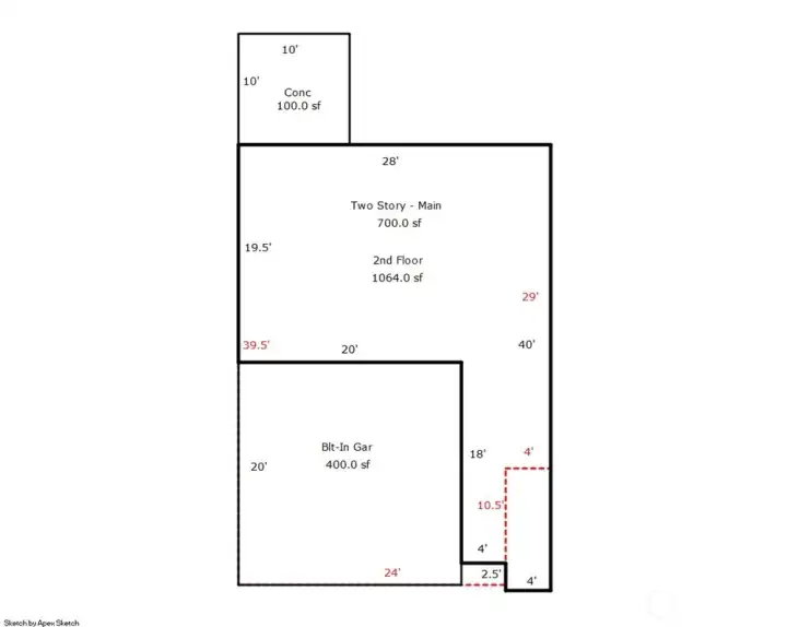Sherwood main floor plan is open & flows easily.