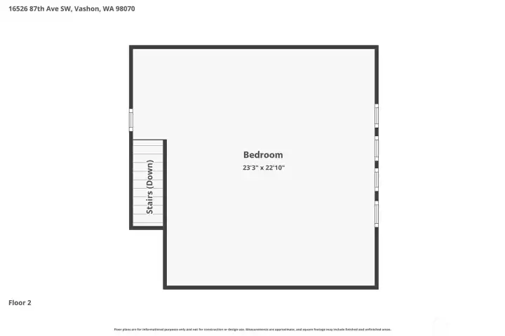 Second Floor Floor Plan