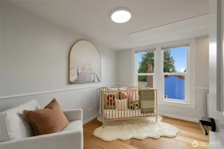 3 bedrooms on one level.