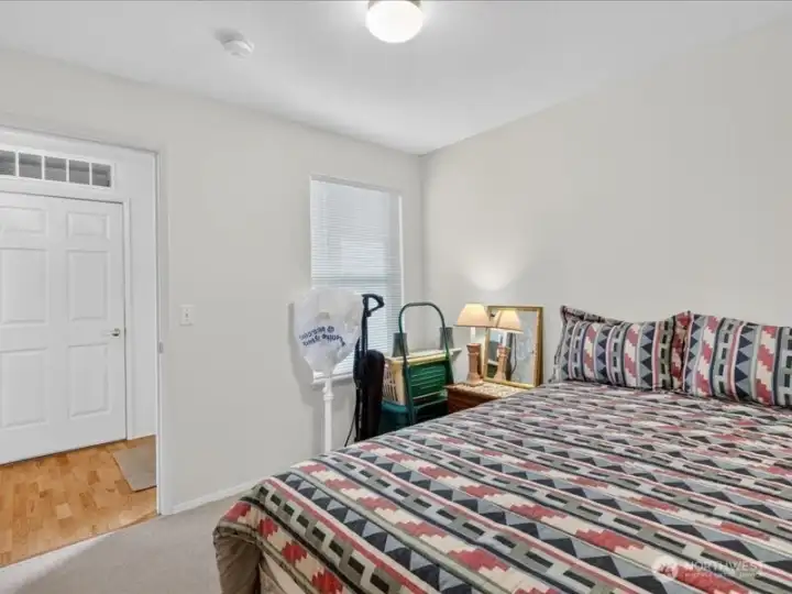 Looking toward the entry/hallway from the 2nd bedroom. Looking toward the entry/hallway from the 2nd bedroom.