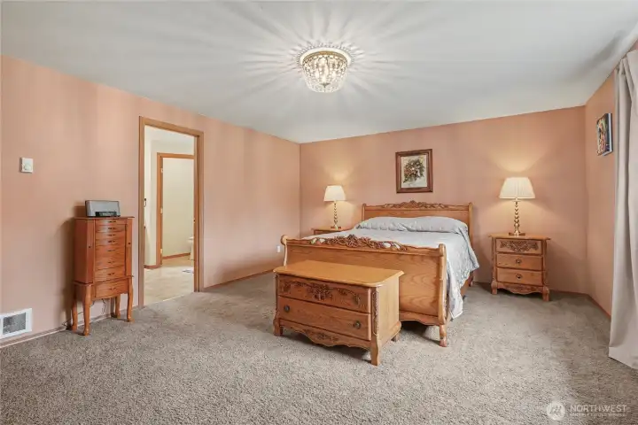 Primary Suite view two, plenty of room for your California King!