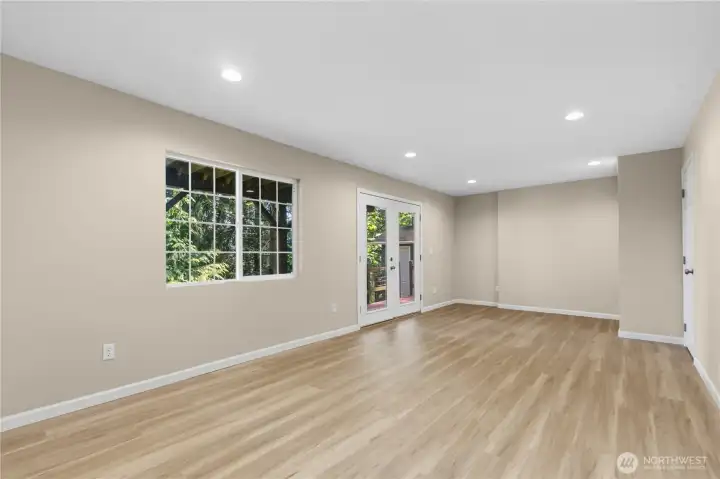 Spacious bonus living area offers endless flexibility for recreation, media, guests, or multi-generational living.