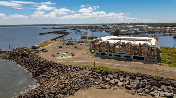 Located on the Westport Marina and Grays Harbor