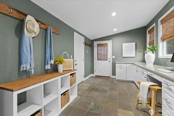 Mud Room & Office Space