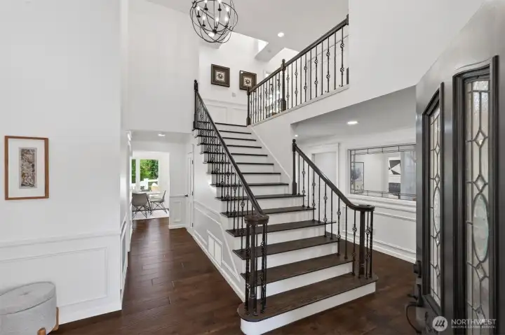 Grand entry welcomes you inside.