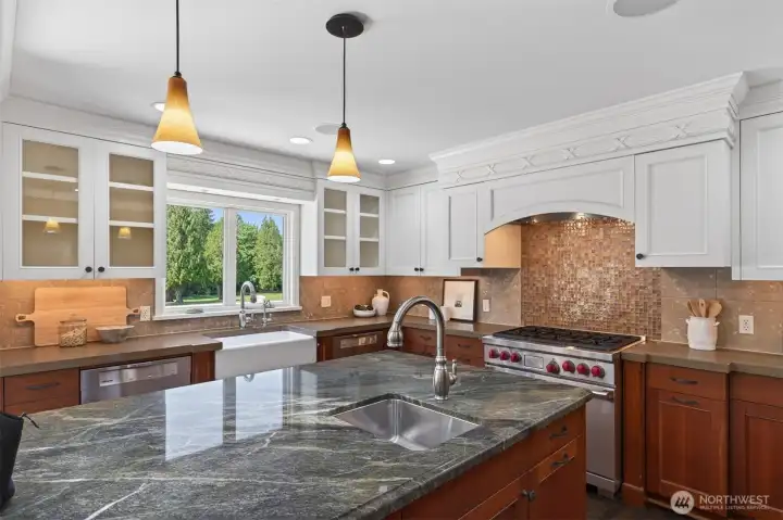 Chef-inspired kitchen with exceptional amenities.