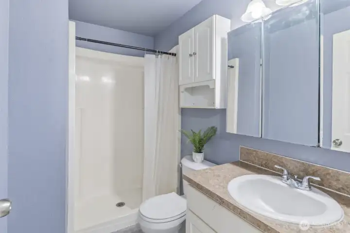 Primary bathroom Primary bathroom