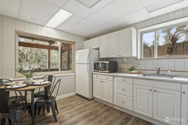 Downstairs kitchen...