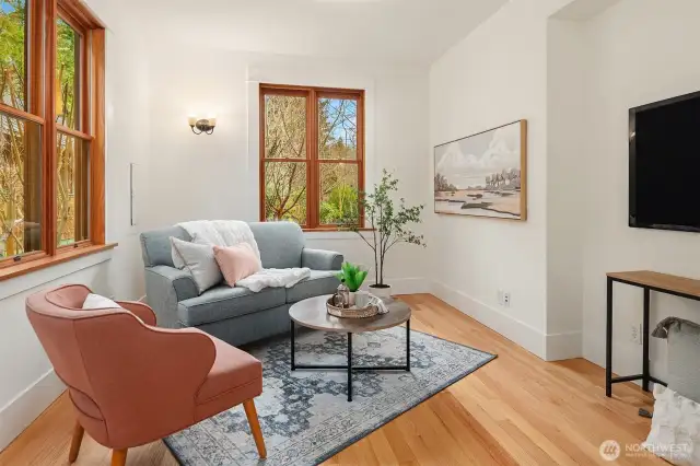 Family room/den off kitchen.