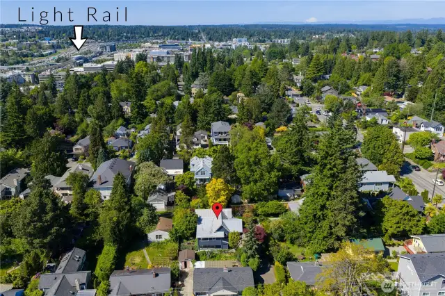 Anchored in the Heart of the Maple leaf neighborhood, location is key! The Northgate Light Rail, Greenlake, I-5, Roosevelt, and Highway 99/Aurora surround you, however don't interrupt the serenity of this garden paradise.