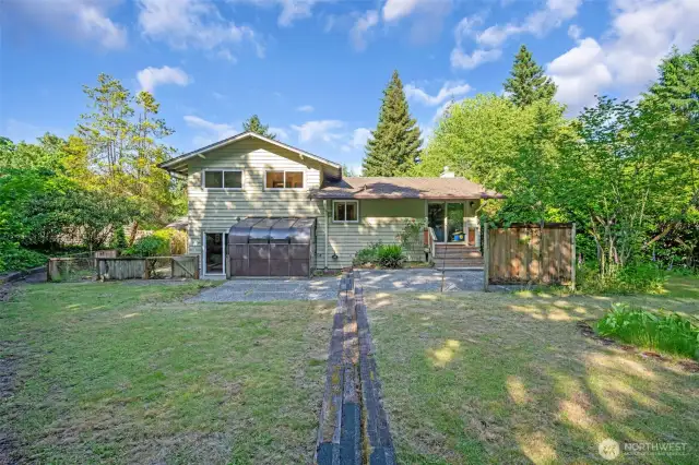 Large Backyard Play Area