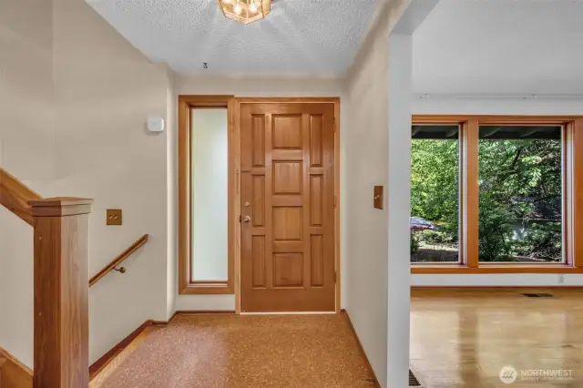 Front Door from Kitchen